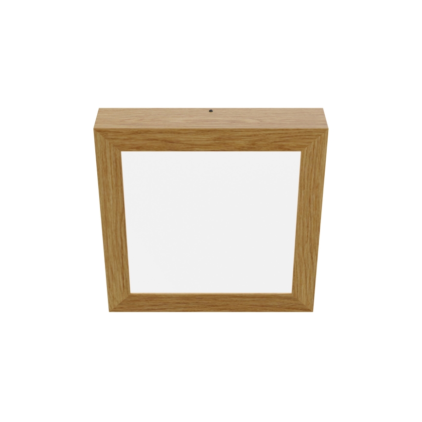 APLED - LED Stropna svetilka QUADRA LED/24W/230V hrast