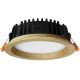 APLED - LED Vgradna svetilka RONDO WOODLINE LED/6W/230V 3000K pr. 15 cm bor trden les