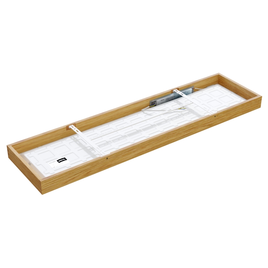 APLED - LED Vgradna plošča QUADRA LED/42W/230V hrast