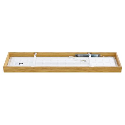 APLED - LED Vgradna plošča QUADRA LED/42W/230V hrast