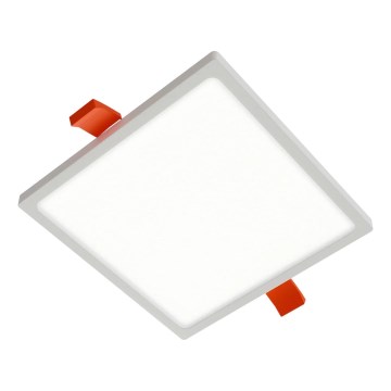 APLED - LED Vgradna svetilka SQUARE SLIM LED/16W/230V 14,5x14,5 cm bela