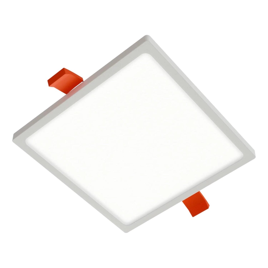APLED - LED Vgradna svetilka SQUARE SLIM LED/16W/230V 14,5x14,5 cm bela