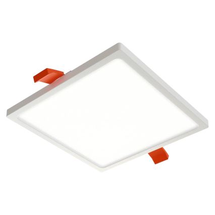 APLED - LED Vgradna svetilka SQUARE SLIM LED/16W/230V 14,5x14,5 cm bela