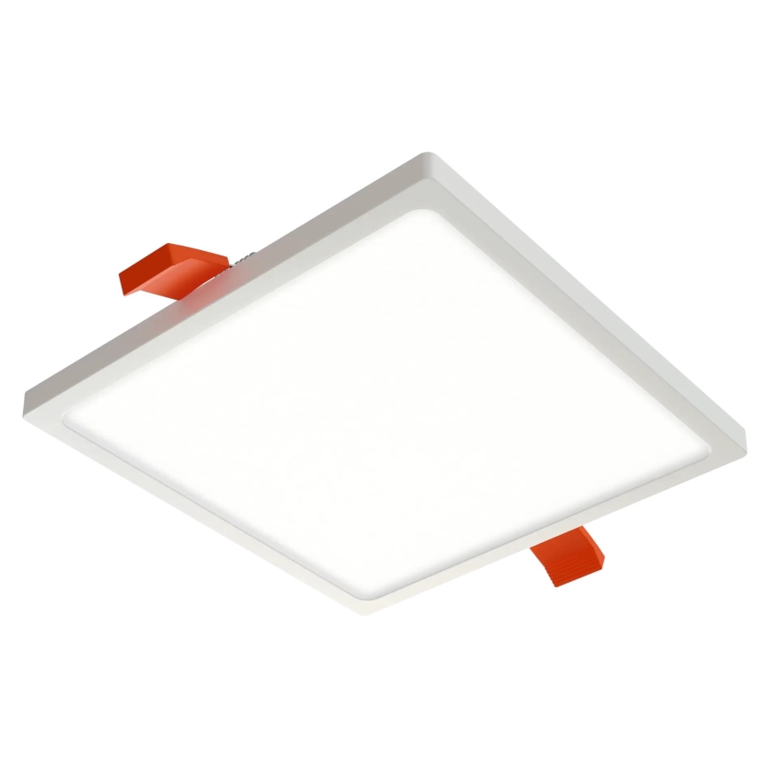APLED - LED Vgradna svetilka SQUARE SLIM LED/16W/230V 14,5x14,5 cm bela