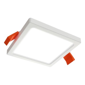 APLED - LED Vgradna svetilka SQUARE SLIM LED/8W/230V 9x9 cm bela