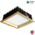 APLED - LED Vgradna svetilka SQUARE WOODLINE LED/12W/230V 3000K 17x17 cm bor trden les