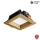 APLED - LED Vgradna svetilka SQUARE WOODLINE LED/3W/230V 3000K 9x9 cm hrast trden les