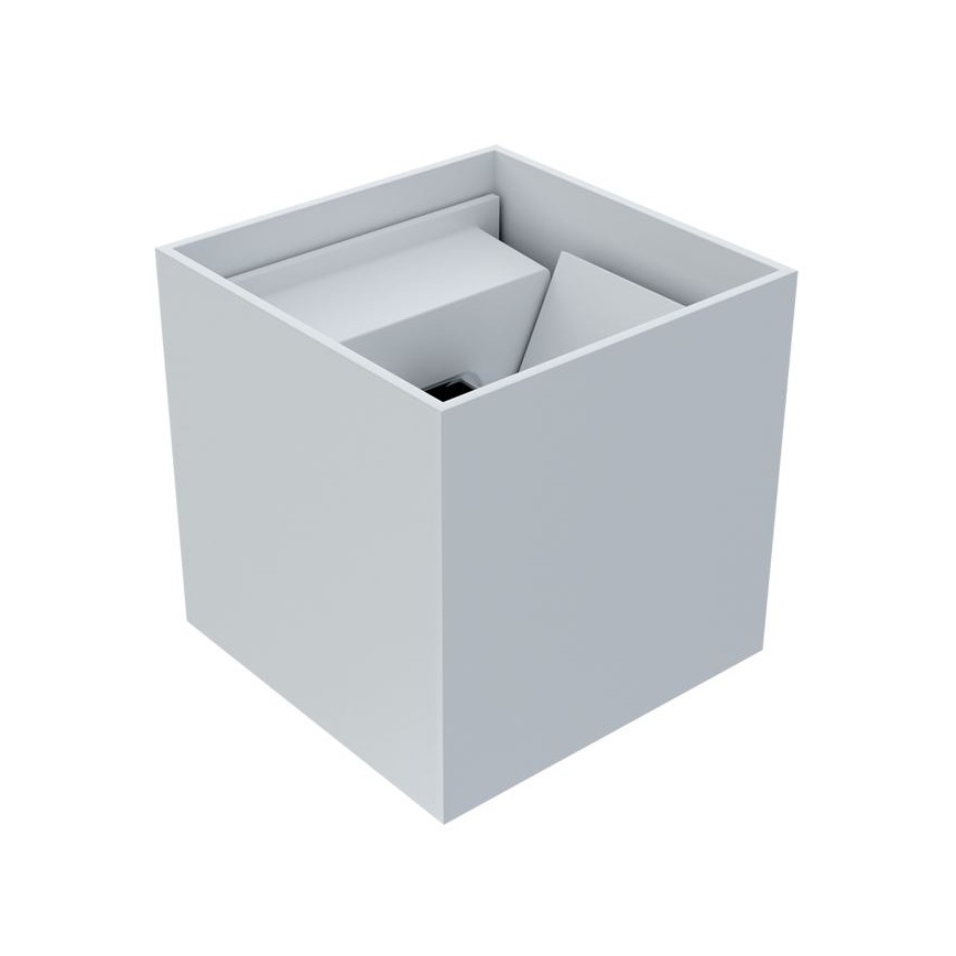APLED - LED Zunanja stenska svetilka CUBE 2xLED/3W/230V IP65