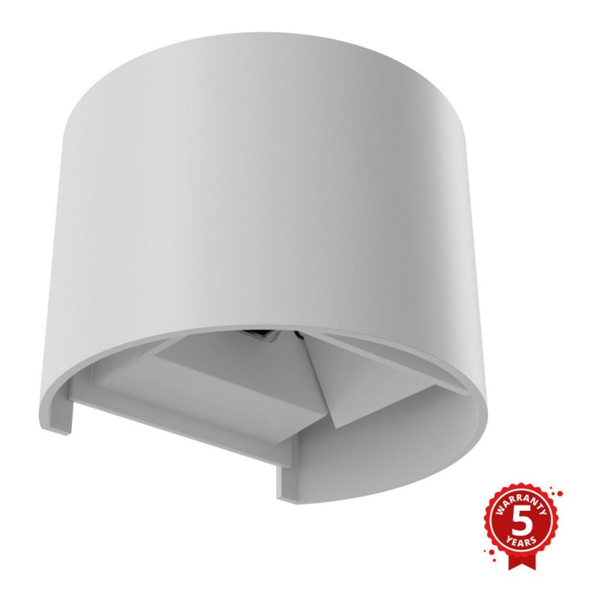 APLED - LED Zunanja stenska svetilka OVAL 2xLED/3W/230V IP65