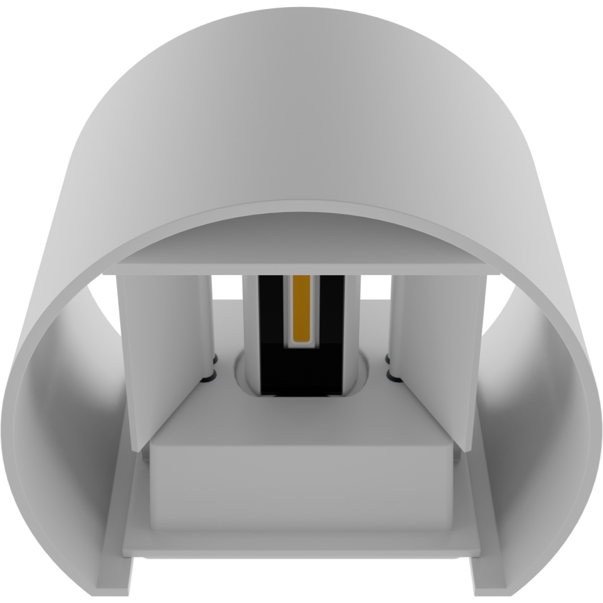 APLED - LED Zunanja stenska svetilka OVAL 2xLED/3W/230V IP65