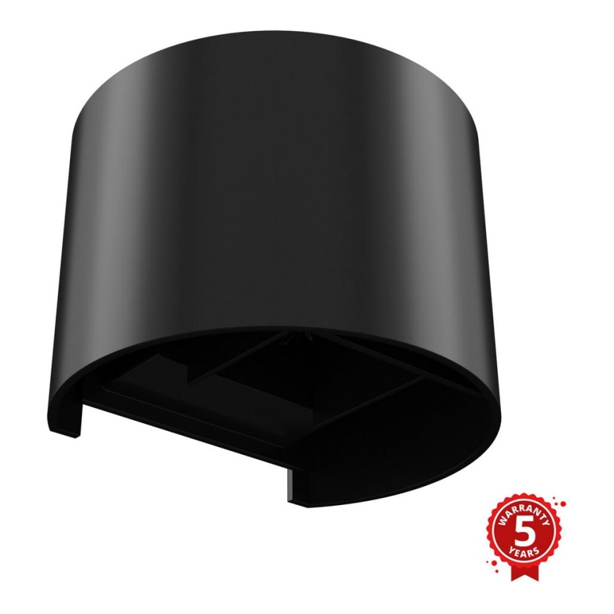 APLED - LED Zunanja stenska svetilka OVAL 2xLED/3W/230V IP65