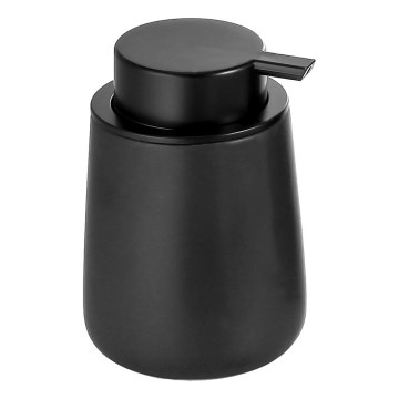 Aqualine - Dozirnik za milo NERO 350 mm keramika/črna