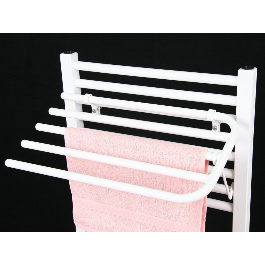 Aqualine - Držalo za brisače za grelnik 60 cm bela