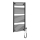 Aqualine - Električni kopalniški radiator DIRECT-E 600W 132x60 cm v matni črni barvi