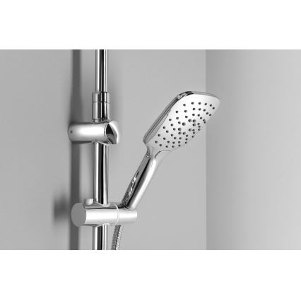 Aqualine - Komplet za tuš KERA, sijajni krom