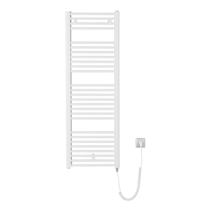 Aqualine - Kopalniški električni radiator DIRECT-E 400W/230V 132 cm bela ravna