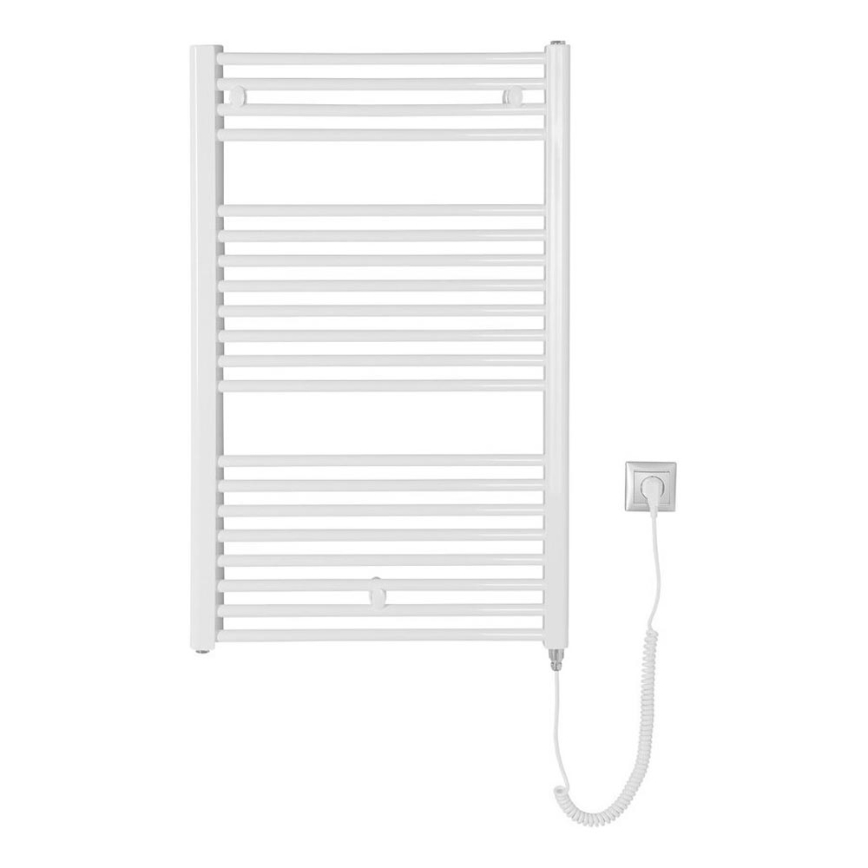 Aqualine - Kopalniški električni radiator DIRECT-E 400W/230V 96 cm bela ravna
