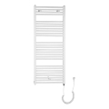 Aqualine - Kopalniški električni radiator DIRECT-E 600W 132x60 cm bel