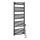 Aqualine - Kopalniški električni radiator DIRECT-E 800W 168x60 cm mat črna
