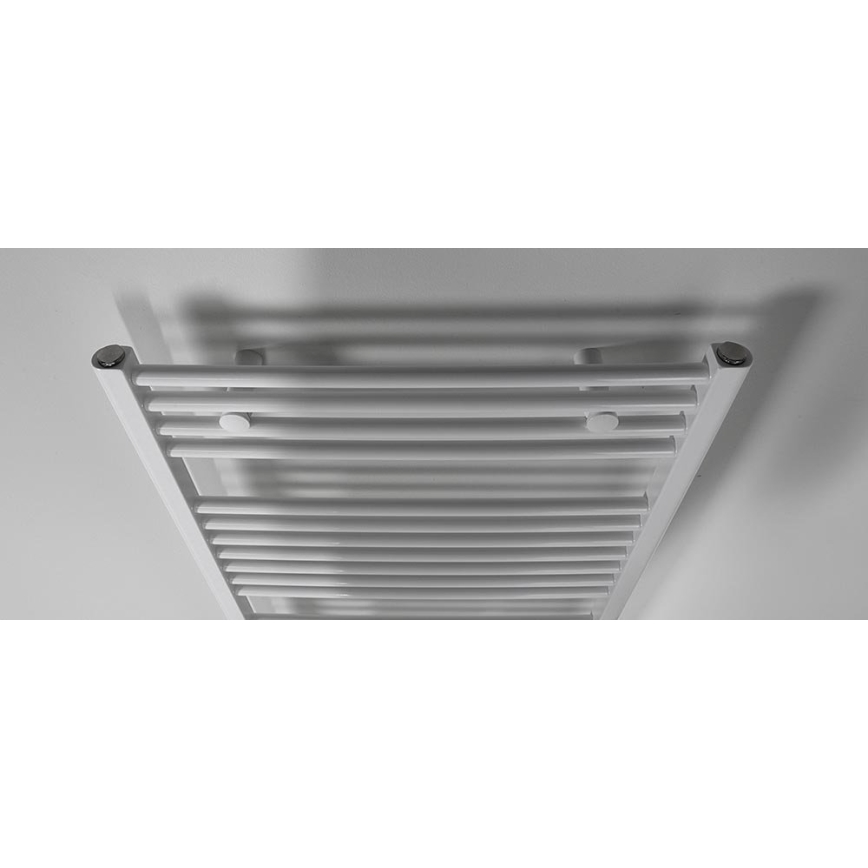 Aqualine - Kopalniški električni radiator DIRECT-E 800W/230V 168 cm bela ravna