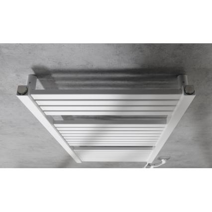 Aqualine - Kopalniški električni radiator TONDI-E 300W/230V 97 cm bela ravna