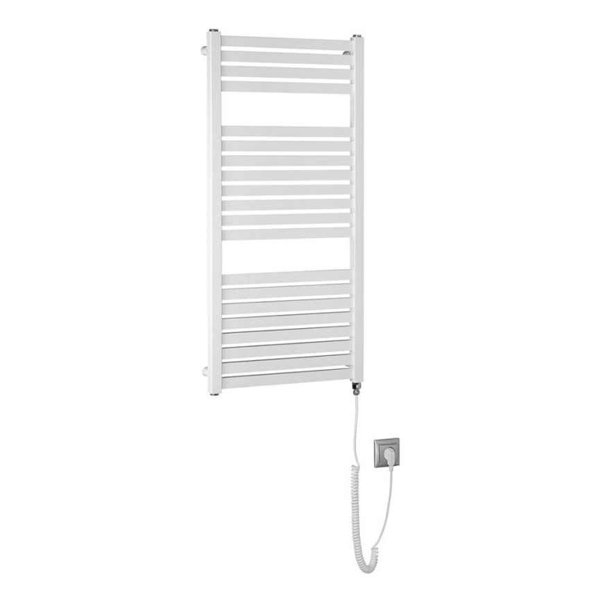 Aqualine - Kopalniški električni radiator TONDI-E 300W/230V 97 cm bela ravna