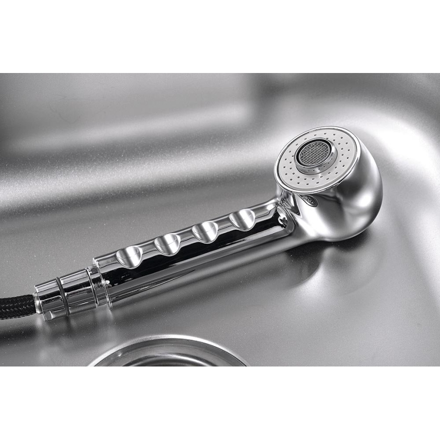 Aqualine - Kuhinjska armatura KASIOPEA 20 cm sijajni krom