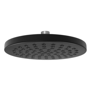Aqualine - Nadglavni tuš pr. 20 cm mat črna