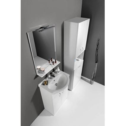 Aqualine - Ogledalo BETA 50x70 cm belo