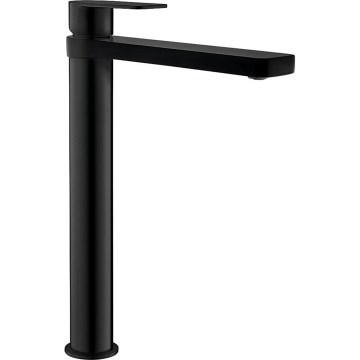 Aqualine - Pipa za umivalnik DAPHNE 29 cm mat črna