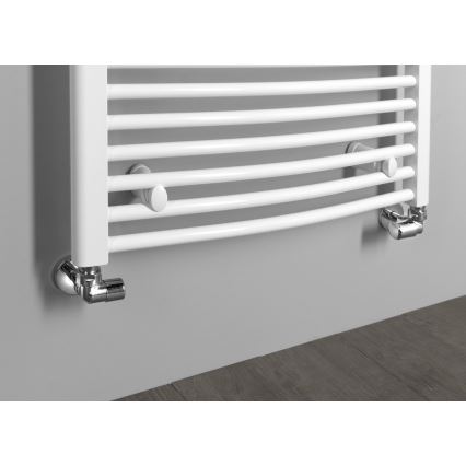 Aqualine - Priključni komplet za kotne ventile FIRST desni/sijajni krom