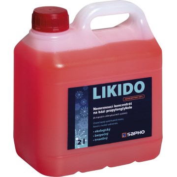 Aqualine - Protizmrzovalna tekočina za ogrevalna telesa LIKIDO 2 l