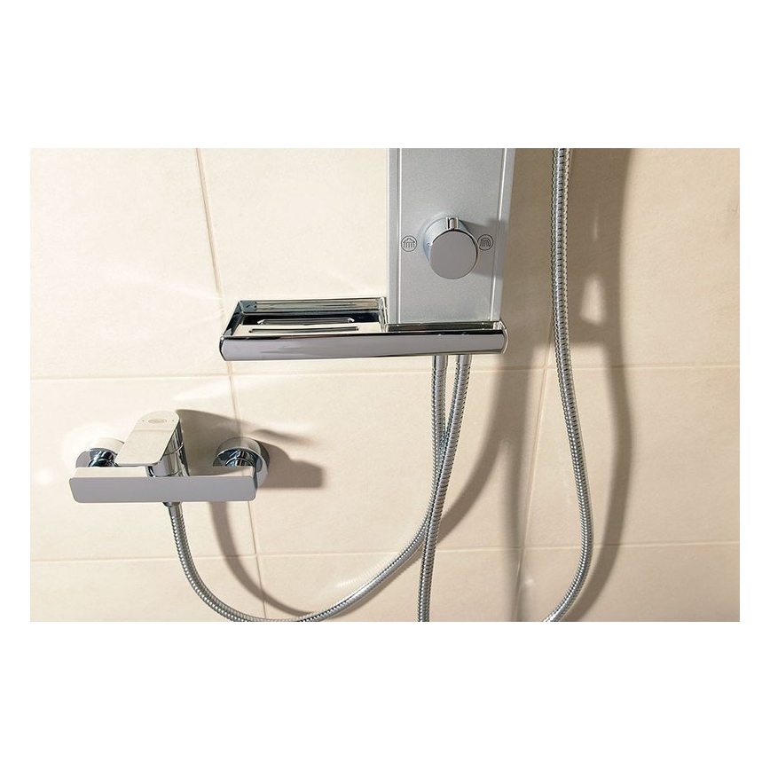 Aqualine - Set za tuširanje ROME sijajni krom