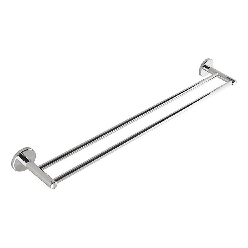 Aqualine - Stensko držalo za brisače SAMBA 12x64,5 cm sijajni krom