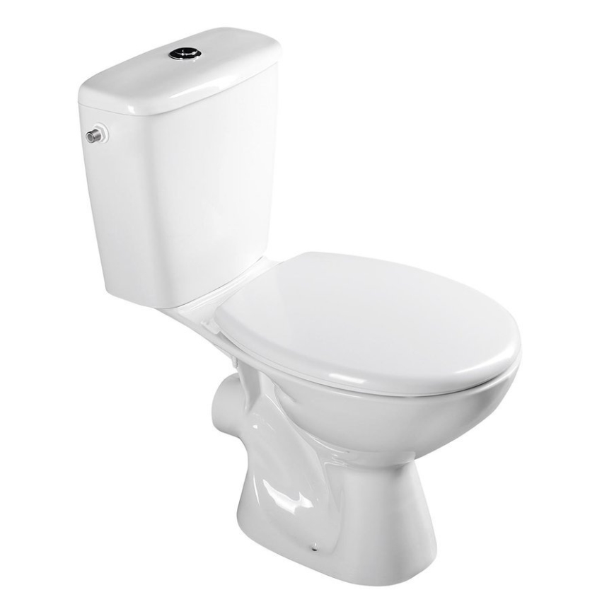 Aqualine - WC deska FIXET bela