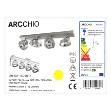 Arcchio - LED Reflektor MUNIN 4xGU10/ES111/11,5W/230V