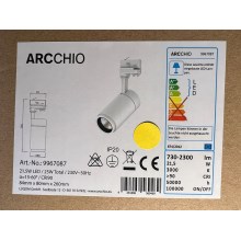 Arcchio - LED Reflektor za tračni sistem NANNA LED/21,5W/230V