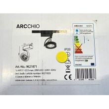 Arcchio - LED Reflektor za tračni sistem RICK AR111 1xG53/13W/230V