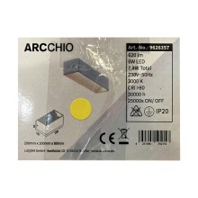 Arcchio - LED Stenska svetilka KARAM LED/6W/230V