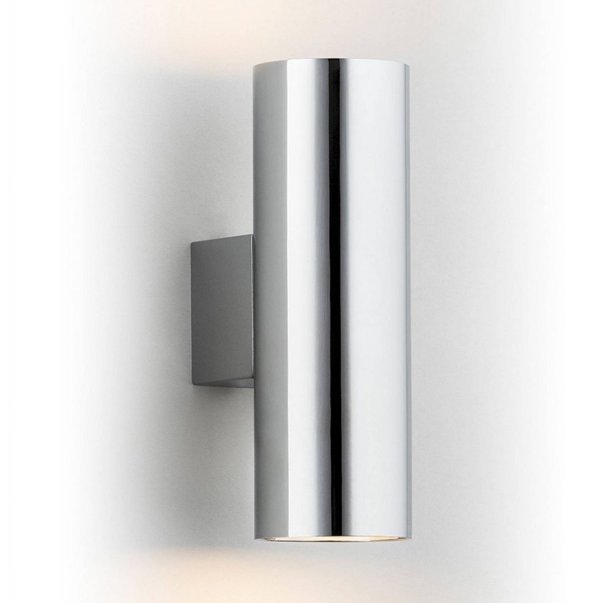 Argon 0912 - Stenska svetilka MITOS 2xGU10/5W/230V sijajni krom