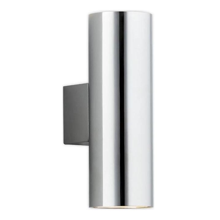 Argon 0912 - Stenska svetilka MITOS 2xGU10/5W/230V sijajni krom