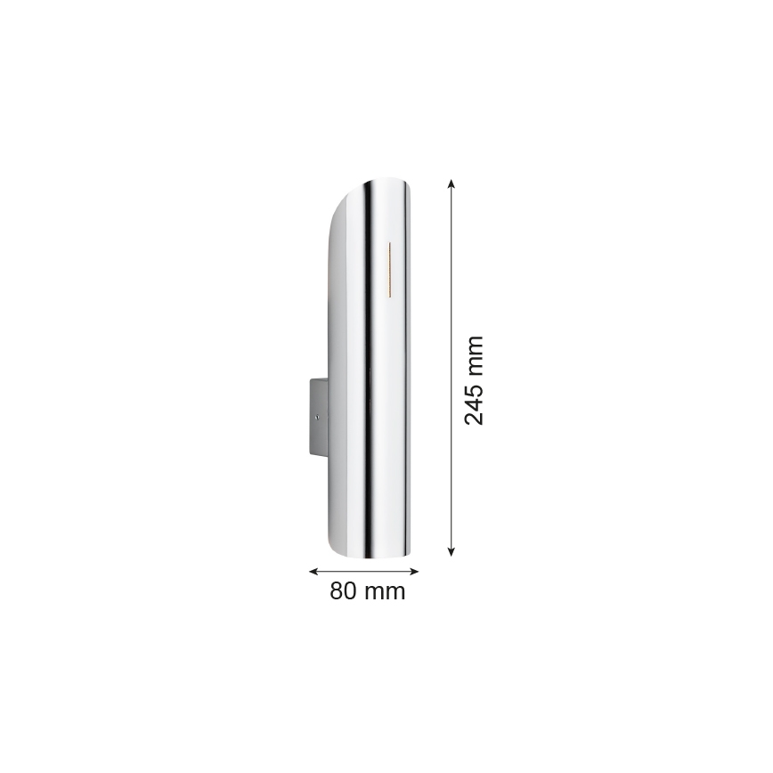 Argon 1038 - Stenska svetilka AKRON 2xG9/5W/230V