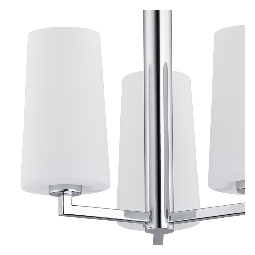 Argon 1224 - Lestenec na drogu CAMELOT 3xE27/15W/230V krom