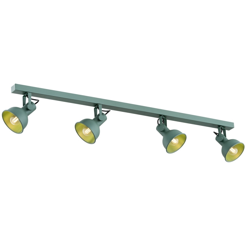 Argon 1819 - Reflektor LENORA 4xE14/7W/230V zelena