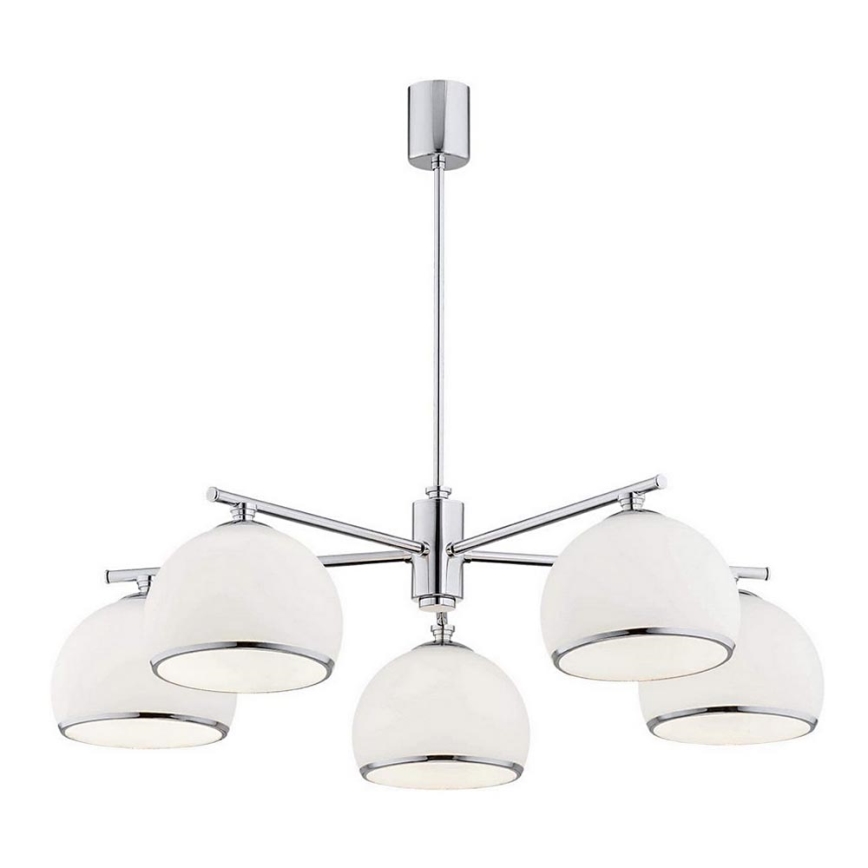 Argon 2087 - Lestenec na drogu MARBELLA 5xE27/15W/230V sijajni krom