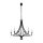 Argon 2171 - Lestenec na verigi LORENZO 5xE14/7W/230V