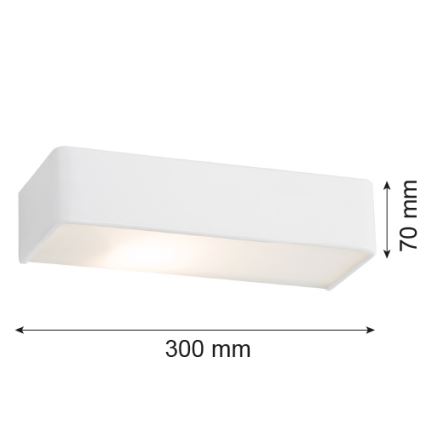 Argon 3072 - Stenska svetilka RODAN 1xE27/15W/230V