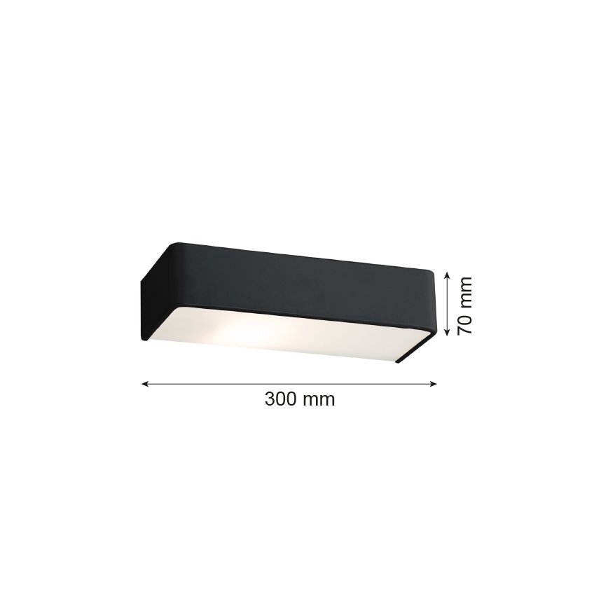 Argon 3075 - Stenska svetilka RODAN 1xE27/15W/230V