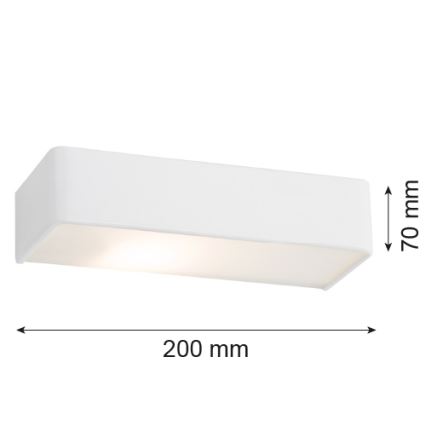 Argon 3077 - Stenska svetilka RODAN 1xE27/15W/230V