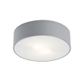 Argon 3080 - Stropna svetilka DARLING 2xE27/15W/230V pr. 25 cm siva
